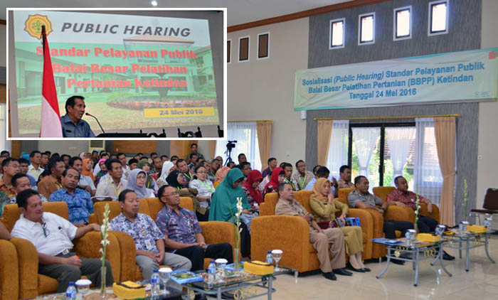 BBPP Ketindan Gelar `Public Hearing` Sosialisasikan Standar Pelayanan Publik